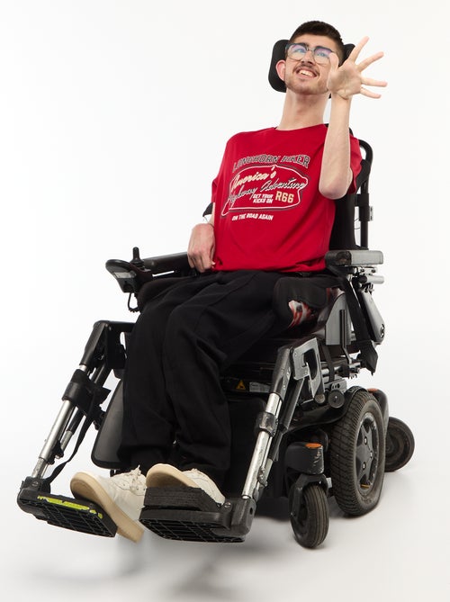 Effen regular chino - Kiabi