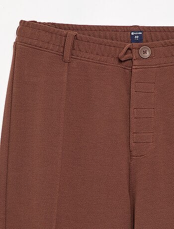Effen regular fit chino - gemakkelijk aan te trekken collectie