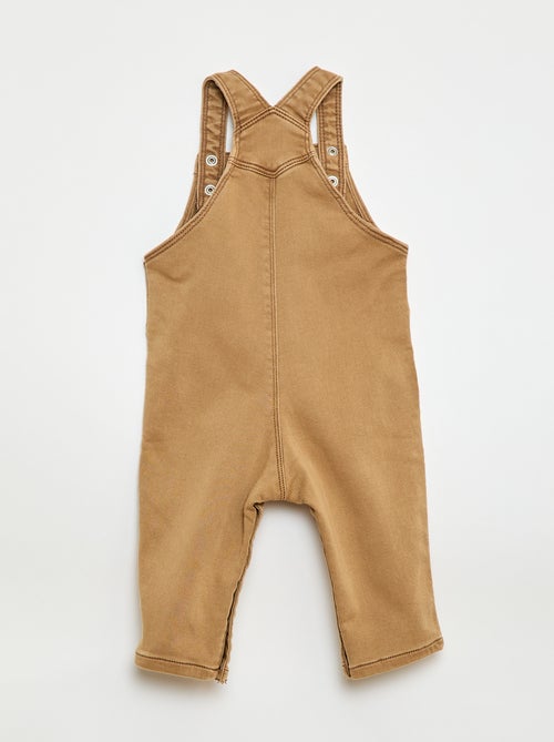 Effen salopette met verstelbare bandjes - Kiabi