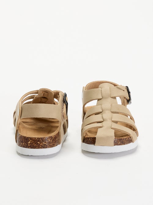 Effen sandalen met gespen - Kiabi Effen sandalen met gespen - Kiabi