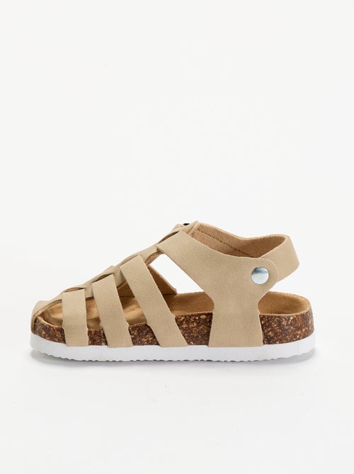 Effen sandalen met gespen - Kiabi Effen sandalen met gespen - Kiabi