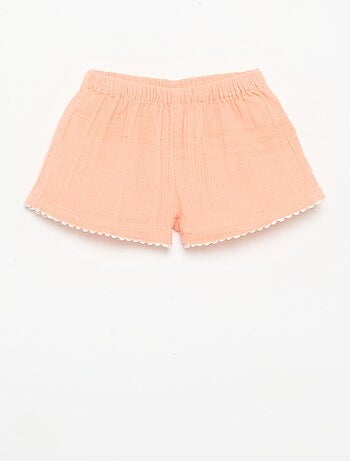 Effen short van dobby
