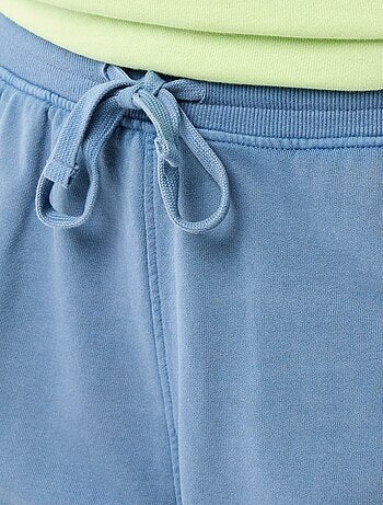 Effen short van French Terry