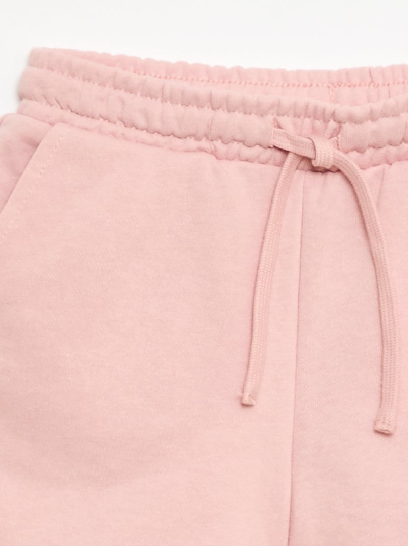 Effen short van french terry Rose - Kiabi