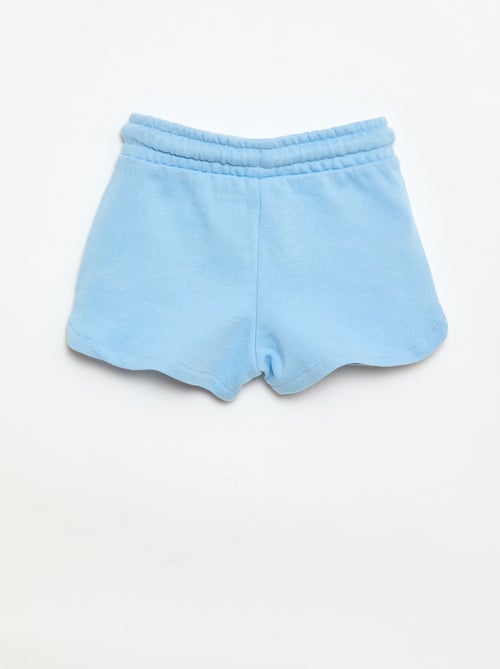 Effen short van lichte molton - Kiabi