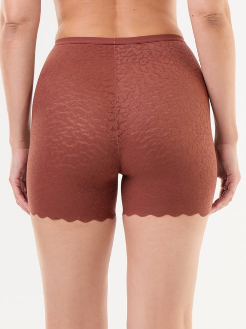Effen shorty van kant - Kiabi