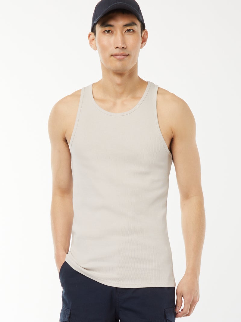 Effen singlet GRIJS - Kiabi