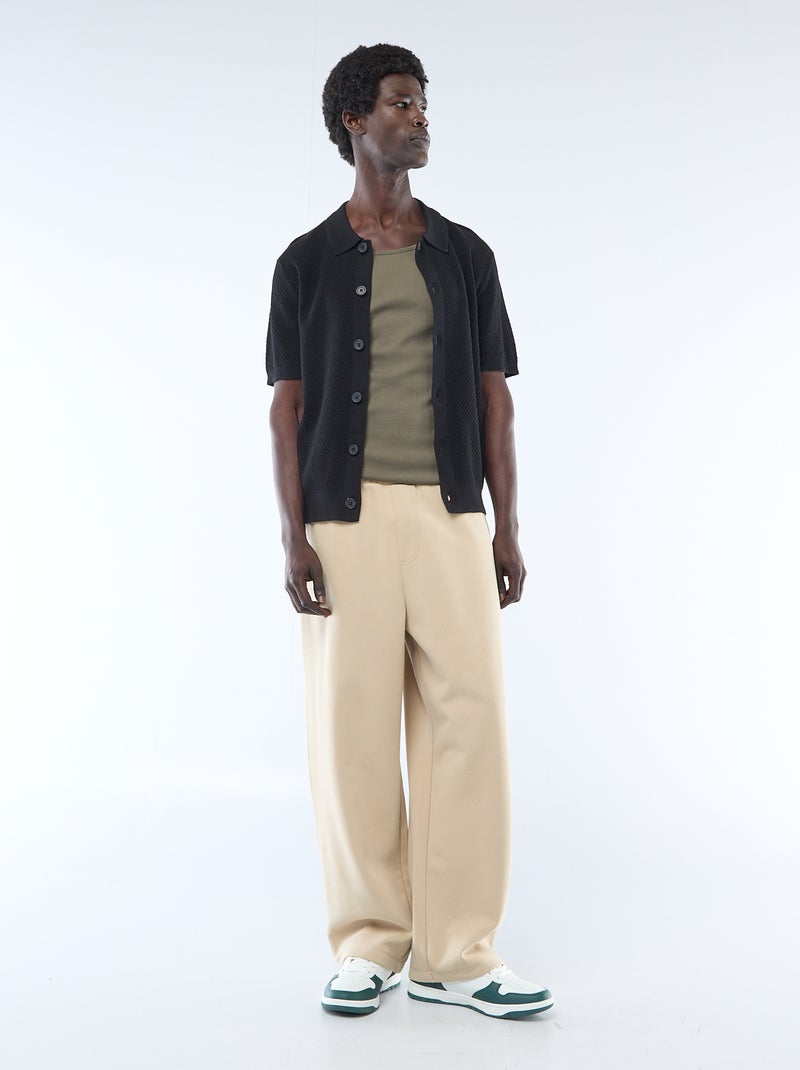 Effen singlet KAKI - Kiabi