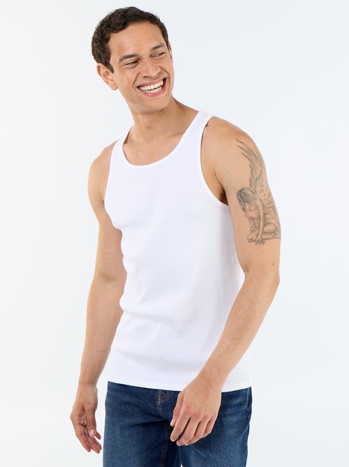 Effen singlet - Kiabi