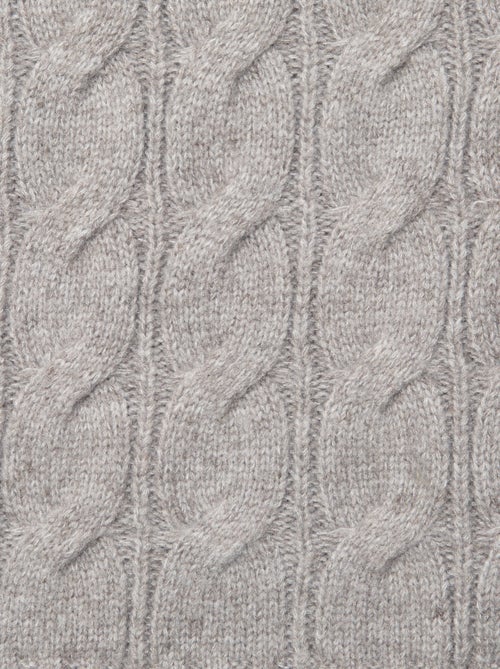 Effen sjaal met kabelpatroon - Kiabi Effen sjaal met kabelpatroon - Kiabi