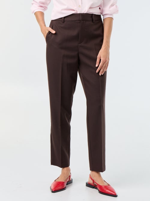 Effen skinny broek met 2 zakken - Kiabi