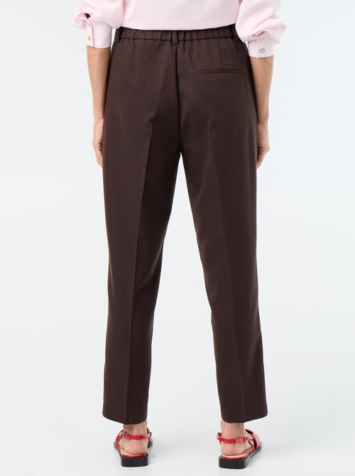 Effen skinny broek met 2 zakken - Kiabi
