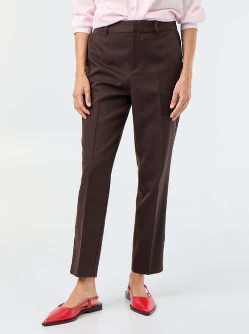 Effen skinny broek met 2 zakken - Kiabi