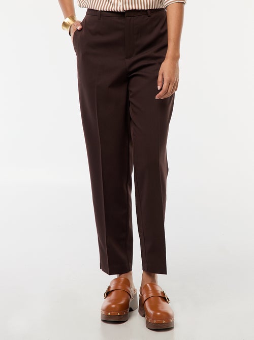 Effen skinny broek met 2 zakken - Kiabi