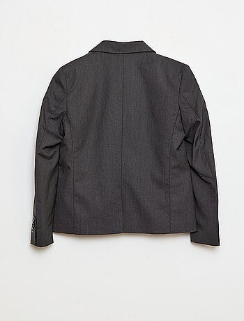 Effen slim-fit colbert