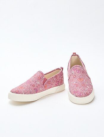 Sneakers met luipaardprint | Slip-onmodel