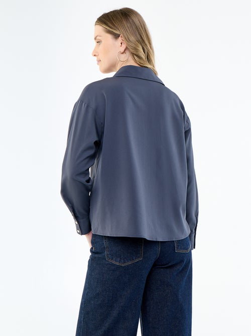 Effen soepele blouse - Kiabi