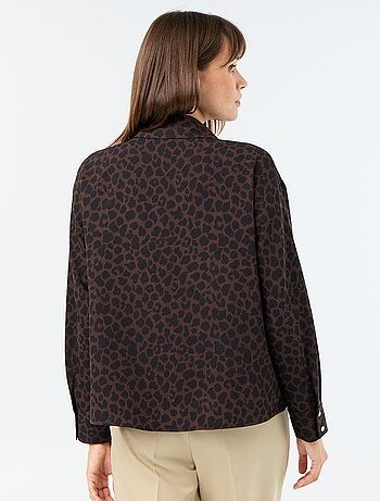 Effen soepele blouse