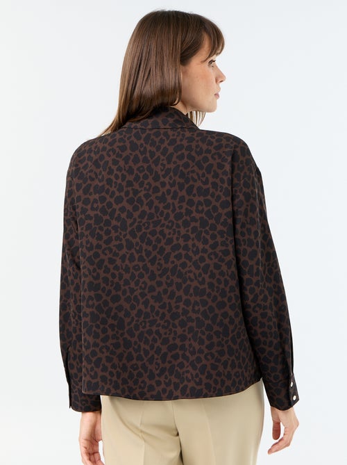 Effen soepele blouse - Kiabi