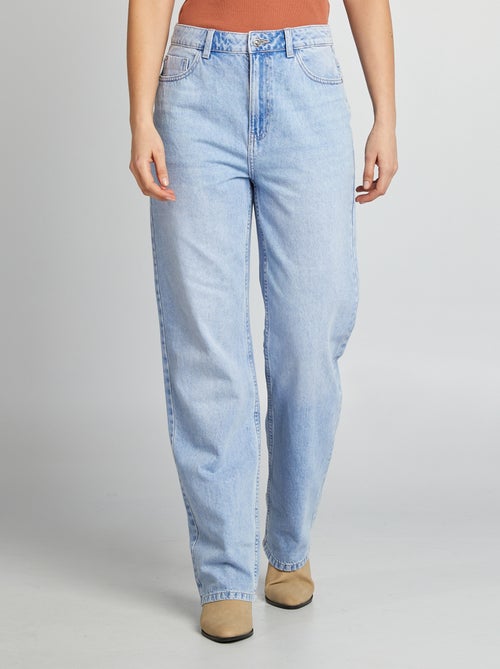 Effen straight-fit jeans - Kiabi