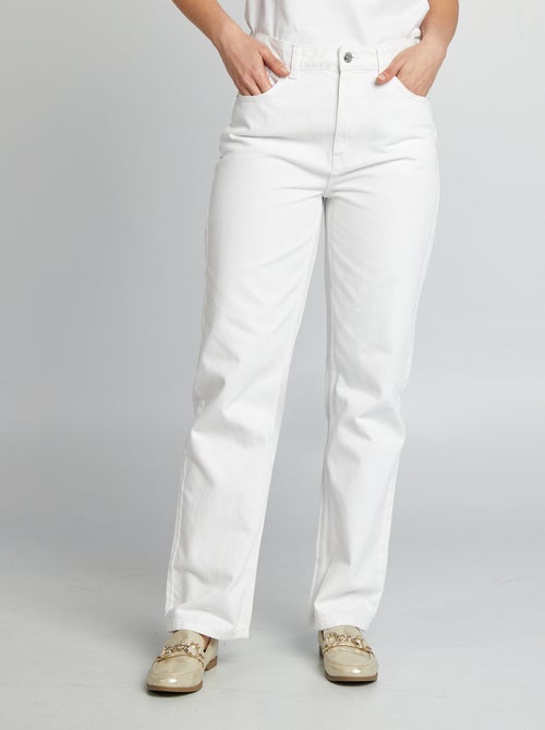 Effen straight-fit jeans - Kiabi