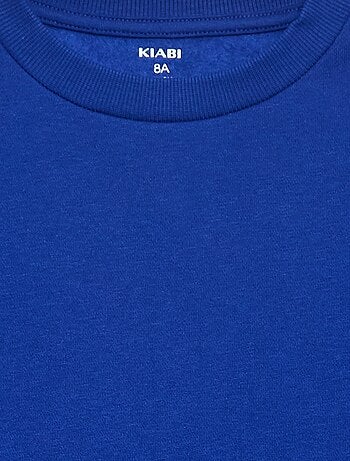 Effen sweater joggingstof met zachte, geruwde binnenzijde