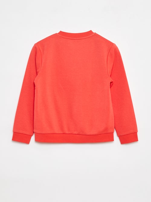 Effen sweater joggingstof met zachte, geruwde binnenzijde - Kiabi Effen sweater joggingstof met zachte, geruwde binnenzijde - Kiabi