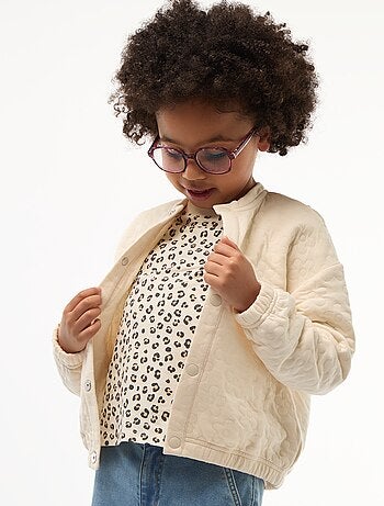 Effen sweater met gemoltonneerd effect - Gemakkelijk aan te trekken collectie
