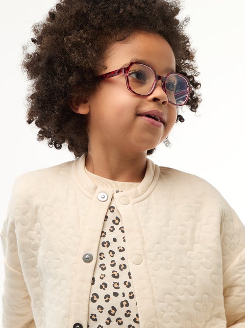 Effen sweater met gemoltonneerd effect - Gemakkelijk aan te trekken collectie - Kiabi