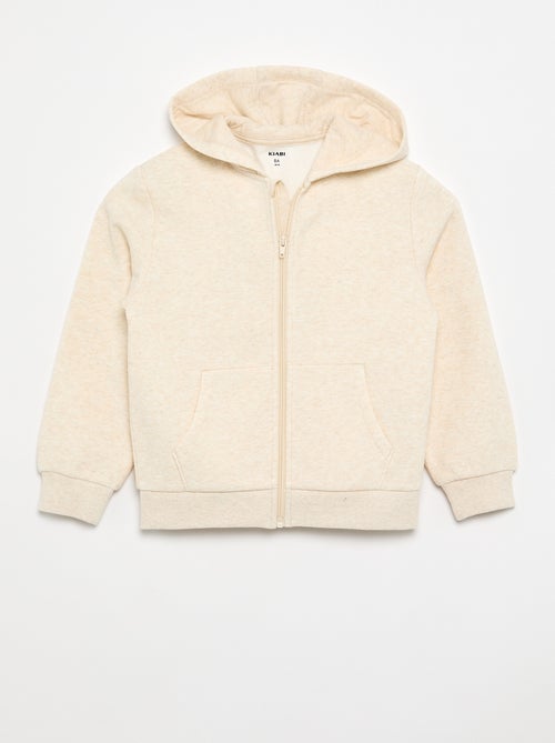 Effen sweater met rits en capuchon - Kiabi Effen sweater met rits en capuchon - Kiabi