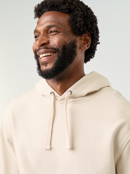 Effen sweatshirt met capuchon - Kiabi