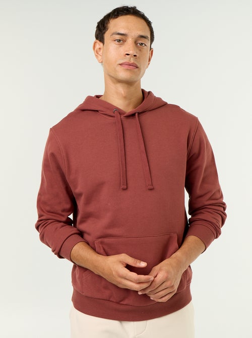 Effen sweatshirt met capuchon - Kiabi Effen sweatshirt met capuchon - Kiabi
