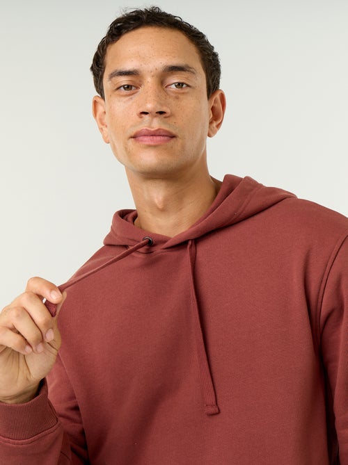 Effen sweatshirt met capuchon - Kiabi Effen sweatshirt met capuchon - Kiabi