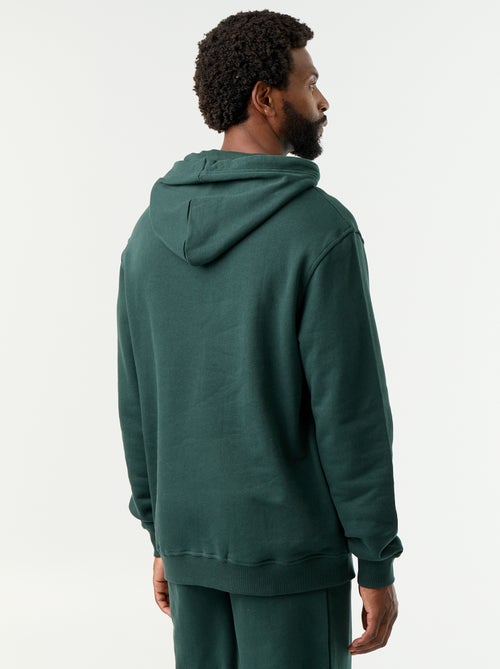 Effen sweatshirt met capuchon - Kiabi