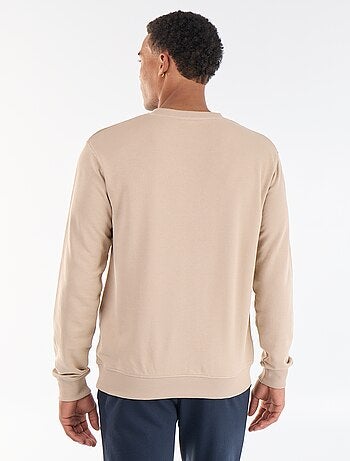 Effen sweatshirt van French Terry