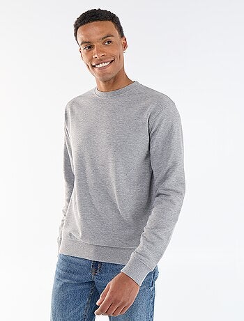 Effen sweatshirt van French Terry