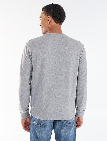 Effen sweatshirt van French Terry