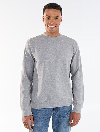 Effen sweatshirt van French Terry