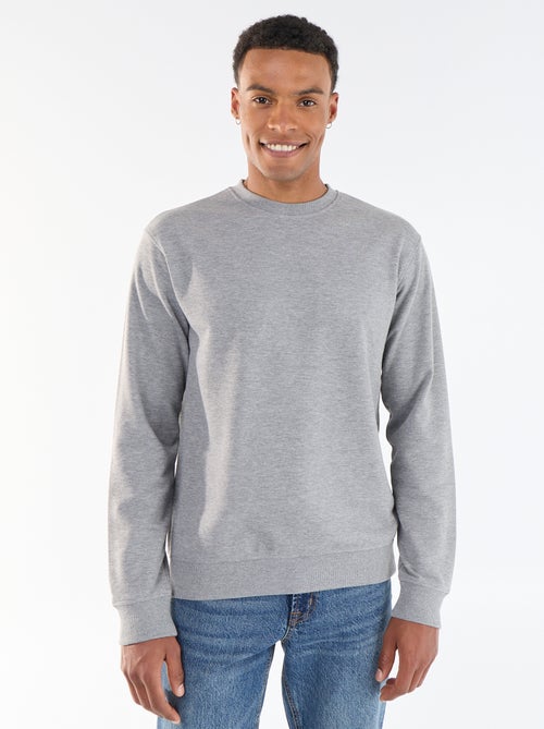 Effen sweatshirt van French Terry - Kiabi Effen sweatshirt van French Terry - Kiabi