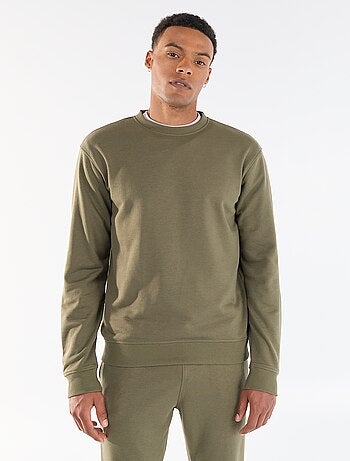 Effen sweatshirt van French Terry