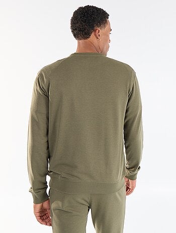 Effen sweatshirt van French Terry