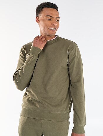 Effen sweatshirt van French Terry