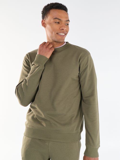 Effen sweatshirt van French Terry - Kiabi Effen sweatshirt van French Terry - Kiabi