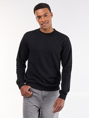 Effen sweatshirt van French Terry