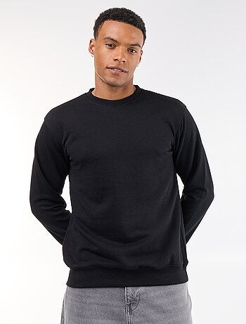 Effen sweatshirt van French Terry