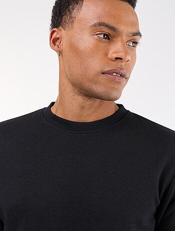 Effen sweatshirt van French Terry