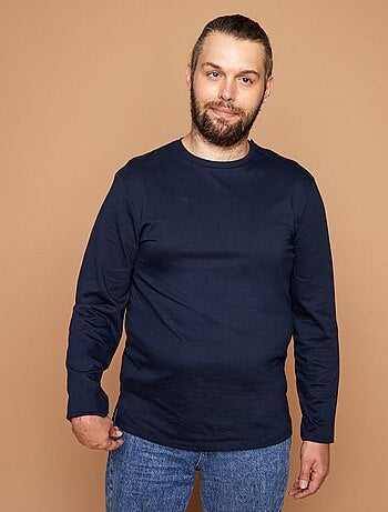 Effen T-shirt - gemakkelijk aan te trekken collectie