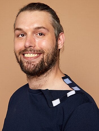 Effen T-shirt - gemakkelijk aan te trekken collectie