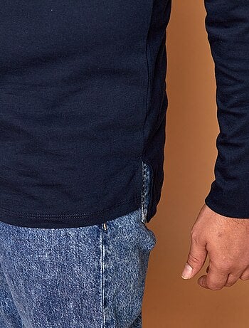 Effen T-shirt - gemakkelijk aan te trekken collectie