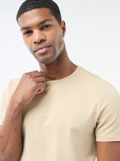 Effen T-shirt - Slim-fit - Kiabi